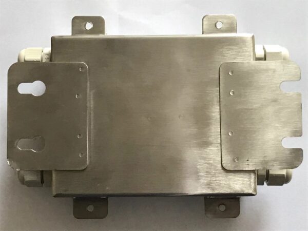 4 channel summing stainless steel junction box for floor scales - Image 4