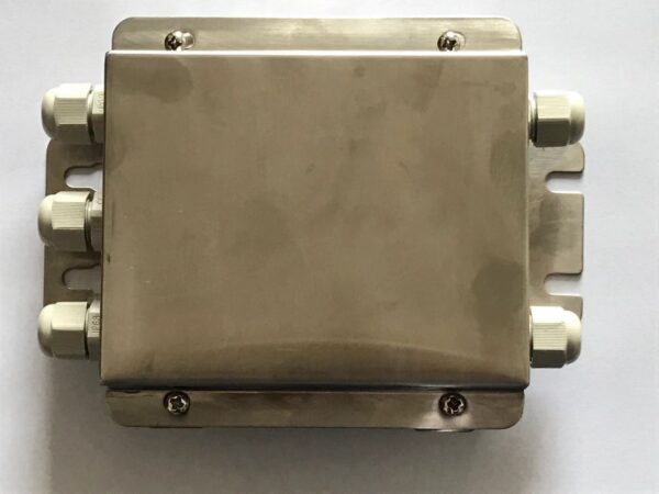 4 channel summing stainless steel junction box for floor scales - Image 3